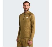 The North Face Sunriser 1/4 Zip LS L Brown Men
