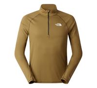 The North Face Sunriser 1/4 Zip Running shirt Men - brown, Size XL