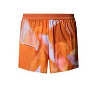 The North Face Men's Sunriser 5In Shorts, Digital Orange Prisms P, M