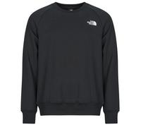 The North Face Mens Black Redbox Brand-print Relaxed-fit Cotton-blend Sweatshirt L