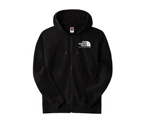 THE NORTH FACE Sweatshirt Zip Man Black Model NF0A7X1U 100% Cotton, Black, XXL