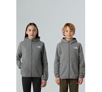 The North Face Kids Glacier Fz Hoodie Jacket, Tnf Mid Grey Heather, 7/8 Years