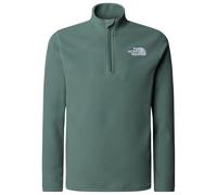 The North Face Kids Glacier 1/4 Zip Sweatshirt, Duck Green, 7/8 Years