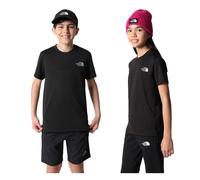 The North Face Teens Never Stop Short-Sleeve T-Shirt: Black: XL Size: