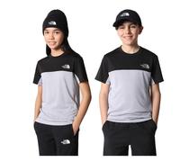 The North Face Teens Never Stop Short-Sleeve T-Shirt: Light Grey Heath