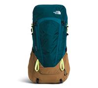 THE NORTH FACE Terra 55 L Backpacking Backpack, Blue Coral/Utility Brown/Led Yellow, S/M, Terra 55