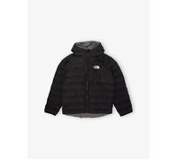 The North Face Boys Reversible Perrito Hooded Jacket, Tnf Black/Smoked Pearl, 7/8 Years