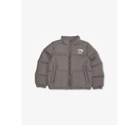 The North Face The North Face x Skims Nuptse Brand-Embroidery Shell-Down Jacket 3-6 Years Gunmetal 3 Years