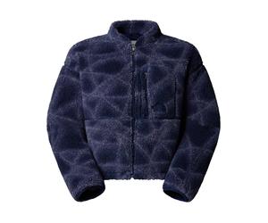 The North Face - Thick fleece jacket - W Extreme Pile Fz Jacket 2 Print Summit Navy Sun Halos for Women - Size L Navy L