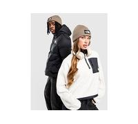 The North Face Unisex Tnf Logo Box Cuffed Beanie, Beige, Men Beige