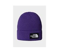 The North Face TNF Logo Box Cuffed Beanie - Purple OS