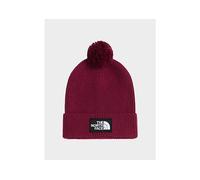 The North Face TNF Logo Box Pom Beanie - Red OS