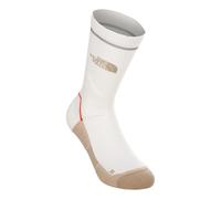 The North Face Trail Run Merino Crew Running Socks Unisex - cream, brown, Size 42-45