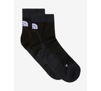 The North Face Trail Run Quarter Sock Running Socks - Black, Size M