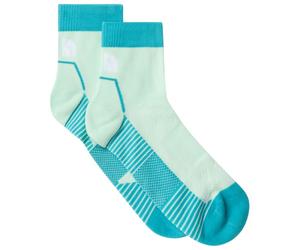 The North Face - Trail Run Quarter Socks - Running socks size XS, turquoise/green
