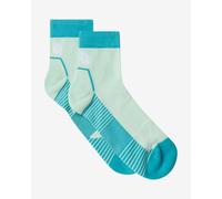 The North Face Trail Run Quarter Socks Turquoise Blue - S