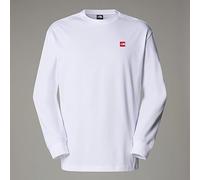 The North Face Unisex Axys Oversized L/S Shirt TNF White M