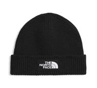The North Face Logo Box Cuffed Beanie Hat - Black - Size ONE SIZE