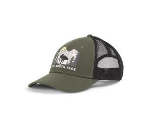 The North Face Unisex Embroidered Mudder Trucker Hat, New Taupe Green/Bear Gr, One Size