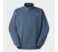 The North Face Unisex Essential Light Relaxed 1/4 Zip Crew Sweatshirt, Granite Grey, S