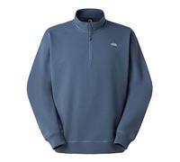 The North Face Unisex Essential Light Relaxed 1/4 Zip Crew Sweatshirt, Granite Grey, XXL