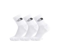 The North Face Unisex Everyday Standard Crew - 3P Socks, Tnf White, M