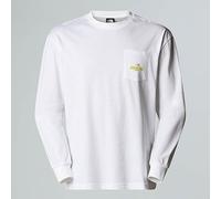 The North Face Unisex Expedition Celebration Oversized Long Sleeve Shirt, TNF White, XL