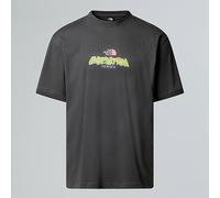 The North Face Unisex Expedition Celebration Oversized T-Shirt, Anthracite Grey, XS