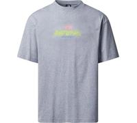 The North Face Unisex Expedition Celebration Oversized T-Shirt, TNF Light Grey Heather, XS