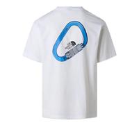 The North Face Unisex Explore Carabiner Relaxed T-Shirt, TNF White, XL