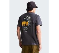 The North Face Unisex Gear Up Get Out Graphic T-Shirt, Grey, Size M, Men Grey