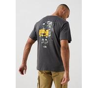 The North Face Unisex Gear Up Get Out Graphic T-Shirt, Grey, Size S, Men Grey