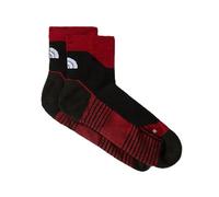 The North Face Unisex Hiking Quarter Socks, High Risk Red/Tnf Black, L