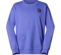 The North Face Unisex Mountain Cleanup Oversized Crew Sweatshirt, Virtual Blue, S