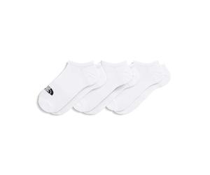The North Face Unisex Multi Sport Invisible 3P Socks, Tnf White, XS
