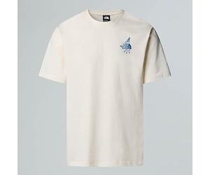 The North Face Unisex Powder Days Relaxed Graphic T-Shirt, White Dune, L