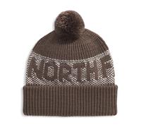 The North Face Unisex Retro Cabin Beanie, Smokey Brown/White Dune, One Size