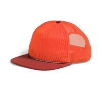 The North Face Unisex Runner Trucker Hat, Lava Red/Iron Clay, One Size