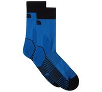 The North Face Unisex Trail Run Crew Socks, Hero Blue, S