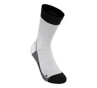 The North Face Unisex Trail Run Light Crew Socks, Tnf Black/Tnf White, XS