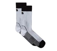 The North Face Unisex Trail Run Light Crew Socks, Tnf Black/Tnf White, XS