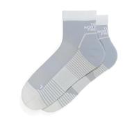 The North Face Unisex Trail Run Quarter Socks, Frost Grey/Pearl Stone, XS