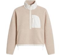 The North Face - Women's Yumiori Off Peak 1/2 Zip Jacket - Fleece jumper size S, sand