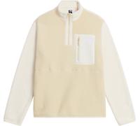The North Face Mens Regular Fit Yumiori Quarter Zip Fleece - Colour: MIA Desert Stone/White - Size: Small