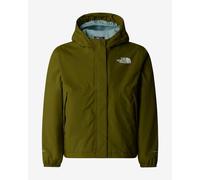 The North Face Warm Antora dark green hooded jacket for girls - S