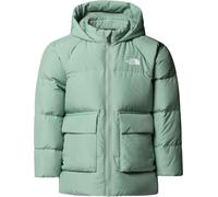 The North Face - Warm jacket - Kid North Down Fleece Lined Parka Slate Moss in Recycled Polyester - Kid Size 3 y - Green Green 3 y
