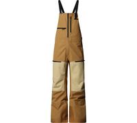 The North Face - Waterproof and windbreaker ski salopettes - M Ceptor Bib Utility Brown Khaki Stone for Men - Size S Brown S