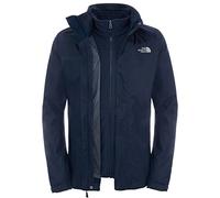 The North Face Waterproof Evolve II Triclimate Men's Outdoor Hooded Jacket available in 3X-Large, Navy Blue/urban Navy