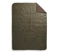 The North Face Wawona Fuzzy Blanket New Taupe Green/Smokey One Size | Dual Sided & Packable Design, Ultra Soft Fleece Lining & Water Repellent Outer