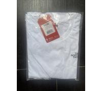 The North Face White Tshirt Short Sleeve Crew Neck Summer Cotton XL New